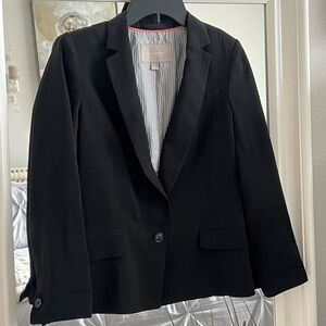 Banana Republic Lined One Button Blazer SZ 2